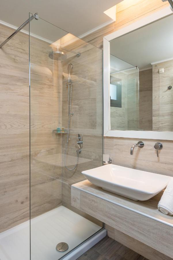 Mary'S Luxury Lägenhet Chrisi Ammoudia Exteriör bild