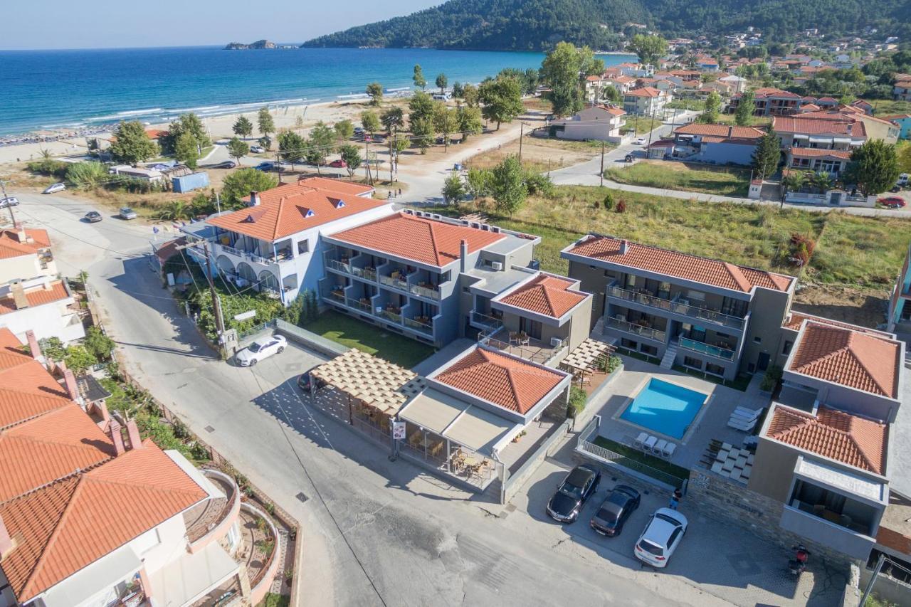 Mary'S Luxury Lägenhet Chrisi Ammoudia Exteriör bild